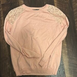Forever 21 Blush Pink Knit Top